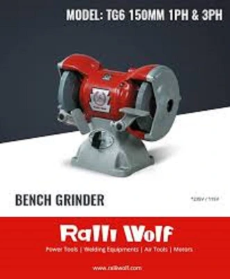 Ralli Wolf Bench Grinder TG6 1PH